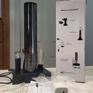 Electric Wine Opener One-Touch Automatic Wine Bottle Opener